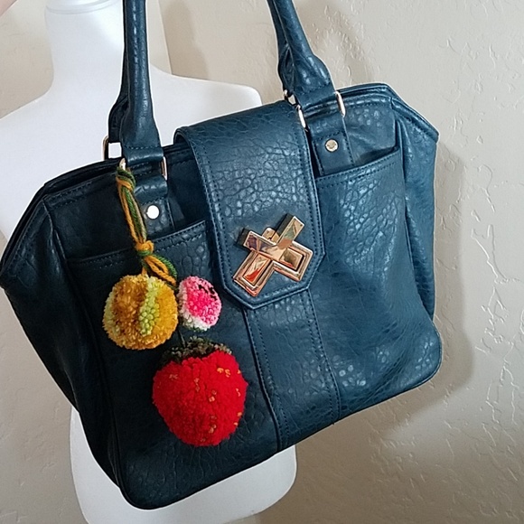 Deux Lux Vegan Leather Satchel Purse - Picture 8 of 8